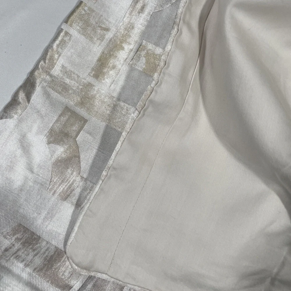 NIB $335 [ Full /‎ Queen ] Duvet Cover for Hotel Collection Fresco Metallic Gold